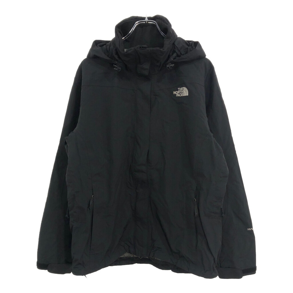 THE NORTH FACE ノースフェイス HYVENT マウンテンパーカー ブラック(レディース L)中古 古着 U7658拍卖