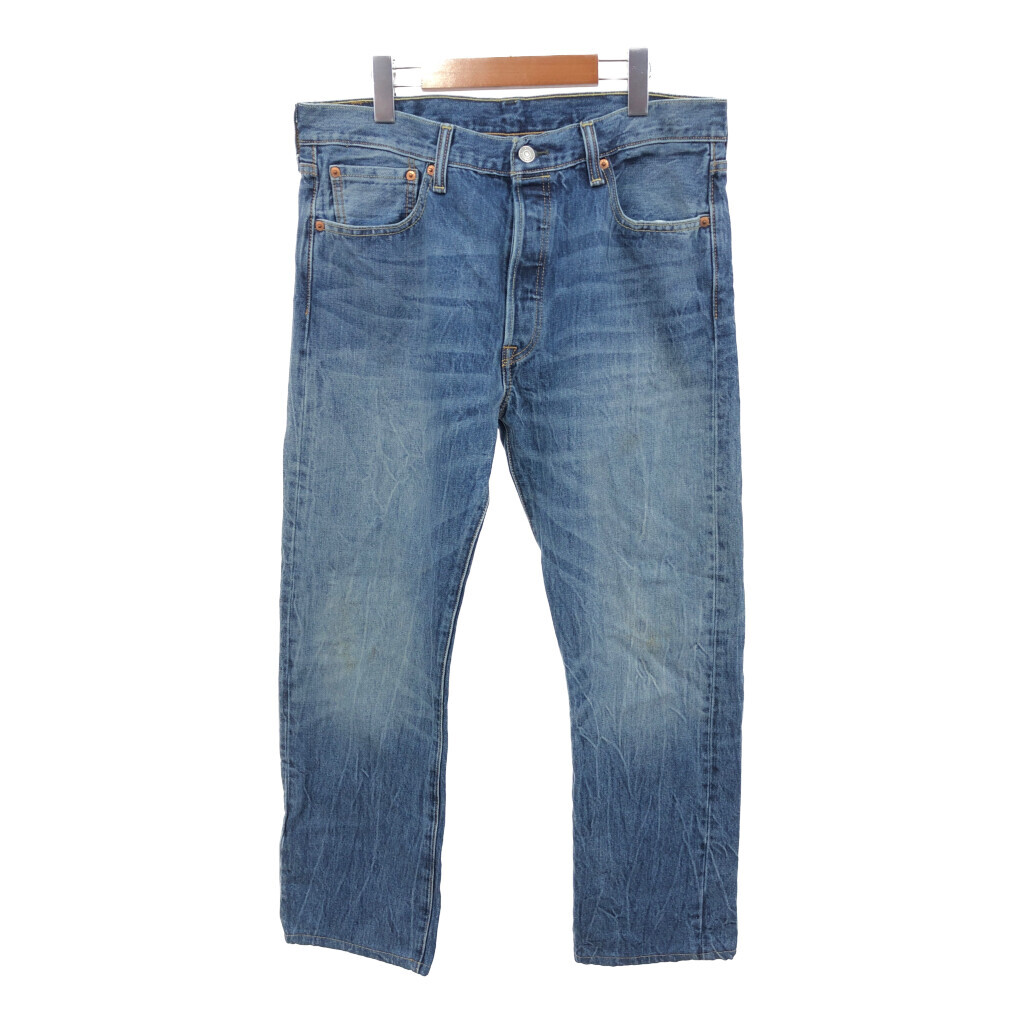 Levi's リーバイス 501 デニムパンツ ブルー(メンズ W34 L30)中古 古着 S1363拍卖