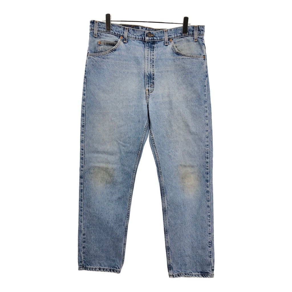 90年代 Levi's リーバイス 505 デニムパンツ ライトブルー(メンズ W38 L30)中古 古着 U8412拍卖