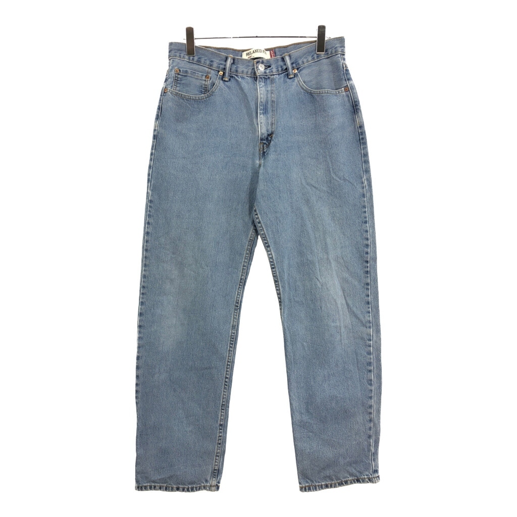 00年代 Levi's リーバイス 550 デニムパンツ ブルー(メンズ W34 L32)中古 古着 U9126拍卖