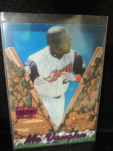 ◎野球カード モー・ボーン 2000 Invincible #5 Holographic Purple 151/299  即決!!拍卖
