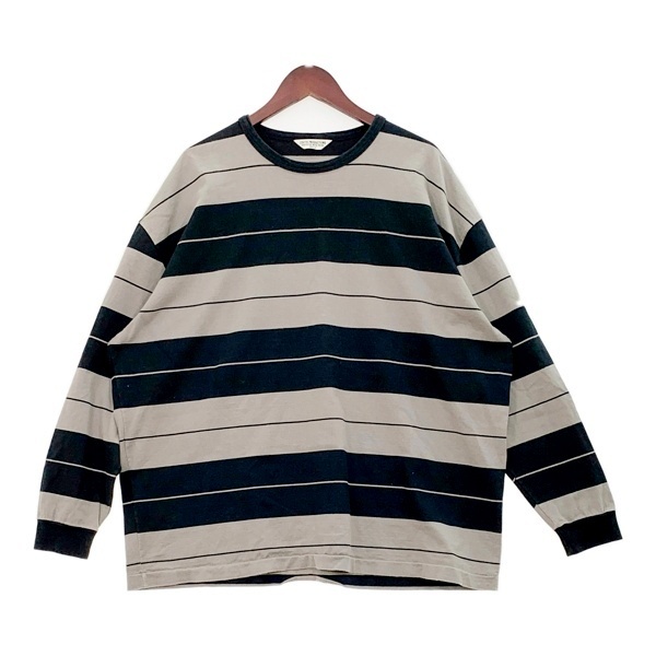 COOTIE PRODUCTIONS クーティー カットソー 長袖 Tシャツ ロンT Panel Border L/S Tee ボーダー メンズ Mサイズ トップス DM16098■拍卖