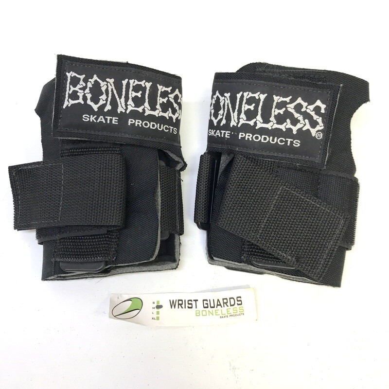 BONELESS ボンレス リストガード Mサイズ ブラック 黒 スポーツ アウトドア オートバイ バイク用品 ◇TA3051-拍卖