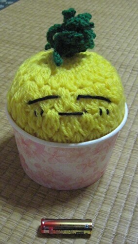 AM雑貨■パイナップル フルーツ あみぐるみ おもしろ 2025 4月 イベント Artmade オリジナル 手芸 ハンドメイド あゆまんじゅう。拍卖