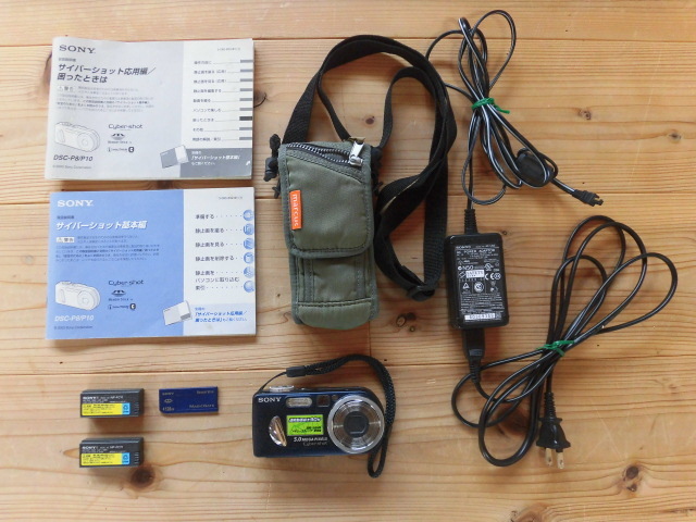 現状品 通電動作確認済 SONY サイバーショット DSC-P10 デジカメ コンパクトデジタルカメラ 激安1円スタート 拍卖