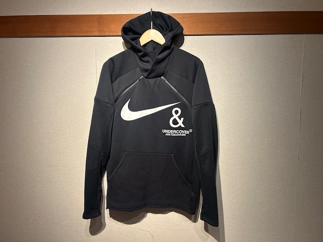 ♪送料無料★NIKE × UNDERCOVER★名作★プルオーバー パーカー★生地切り替え★GYAKUSOU★ナイキ×アンダーカバー★CD7525-010★黒★L♪拍卖