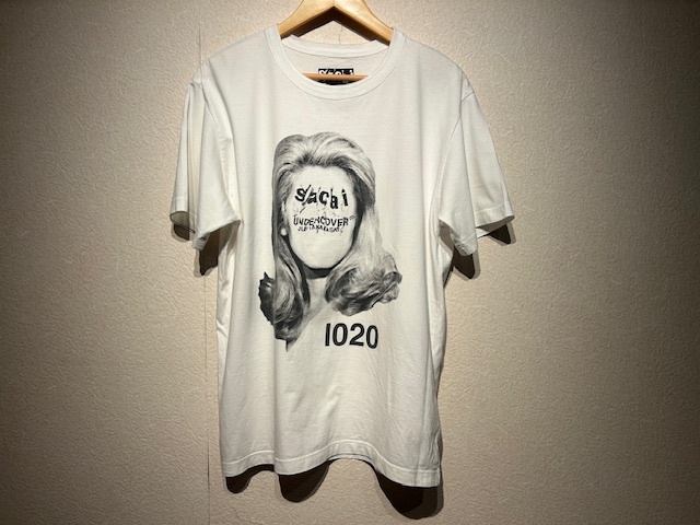 ♪送料無料★sacai × UNDERCOVER★名作★半袖カットソー★Crew Neck Tee★Tシャツ★限定コラボ★2017SS★17-03785/UCT9818-2★白★2(M)♪拍卖