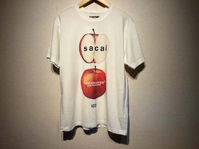 ♪送料無料★sacai × UNDERCOVER★名作★半袖カットソー★Crew Neck Tee★Tシャツ★限定コラボ★2017SS★17-03784/UCT9818-1★白★2(M)♪拍卖
