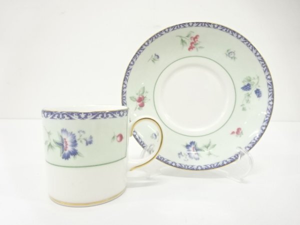 ys7452601; 宗sou WEDGWOOD ウェッジウッド メドウフィールド カップ&ソーサー【道】拍卖