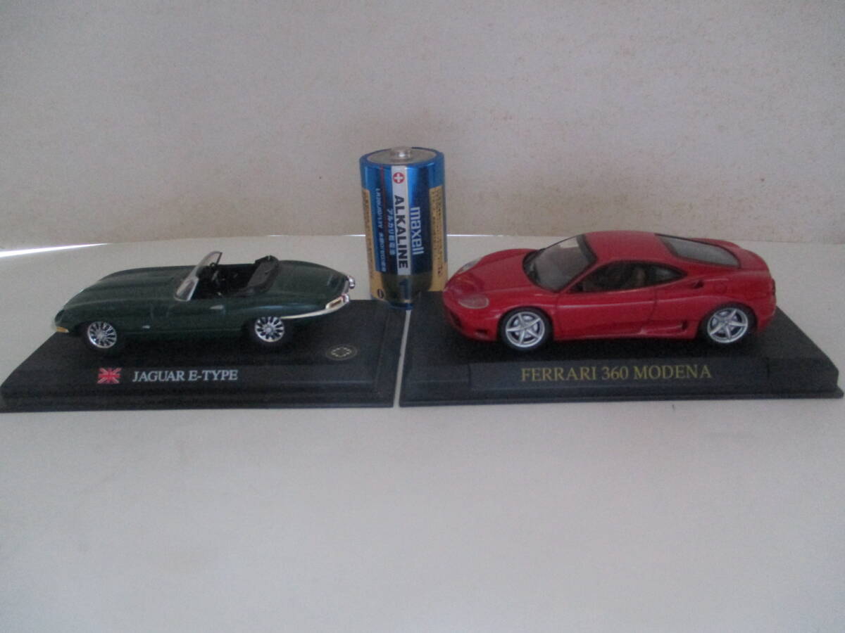 【ミニカー】JAGUAR ・FERRARI 360拍卖