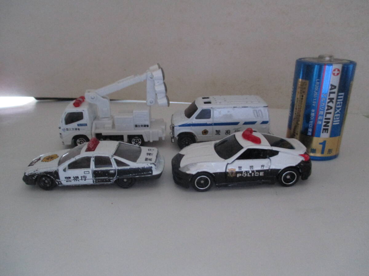 【ミニカー】警視庁、国土交通省の車 4台拍卖