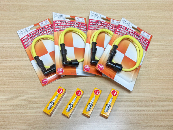 カワサキ ゼファー400 ’89~'95 スパークプラグ プラグコード セット拍卖