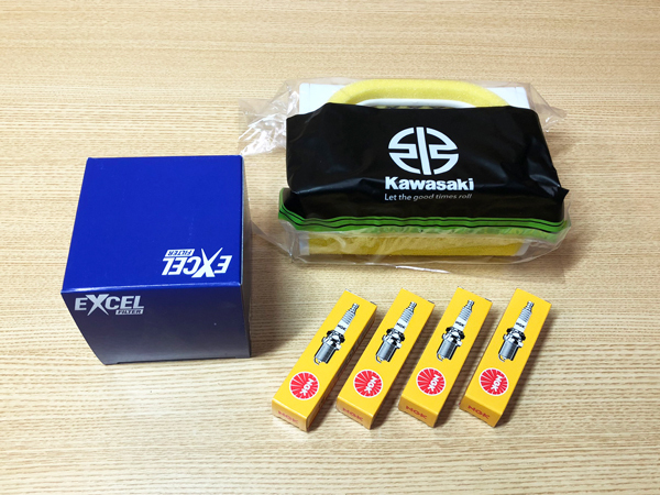 カワサキ ゼファー400 ’89~'95 ガレージ バリバリ メンテナンス いつものセット!拍卖