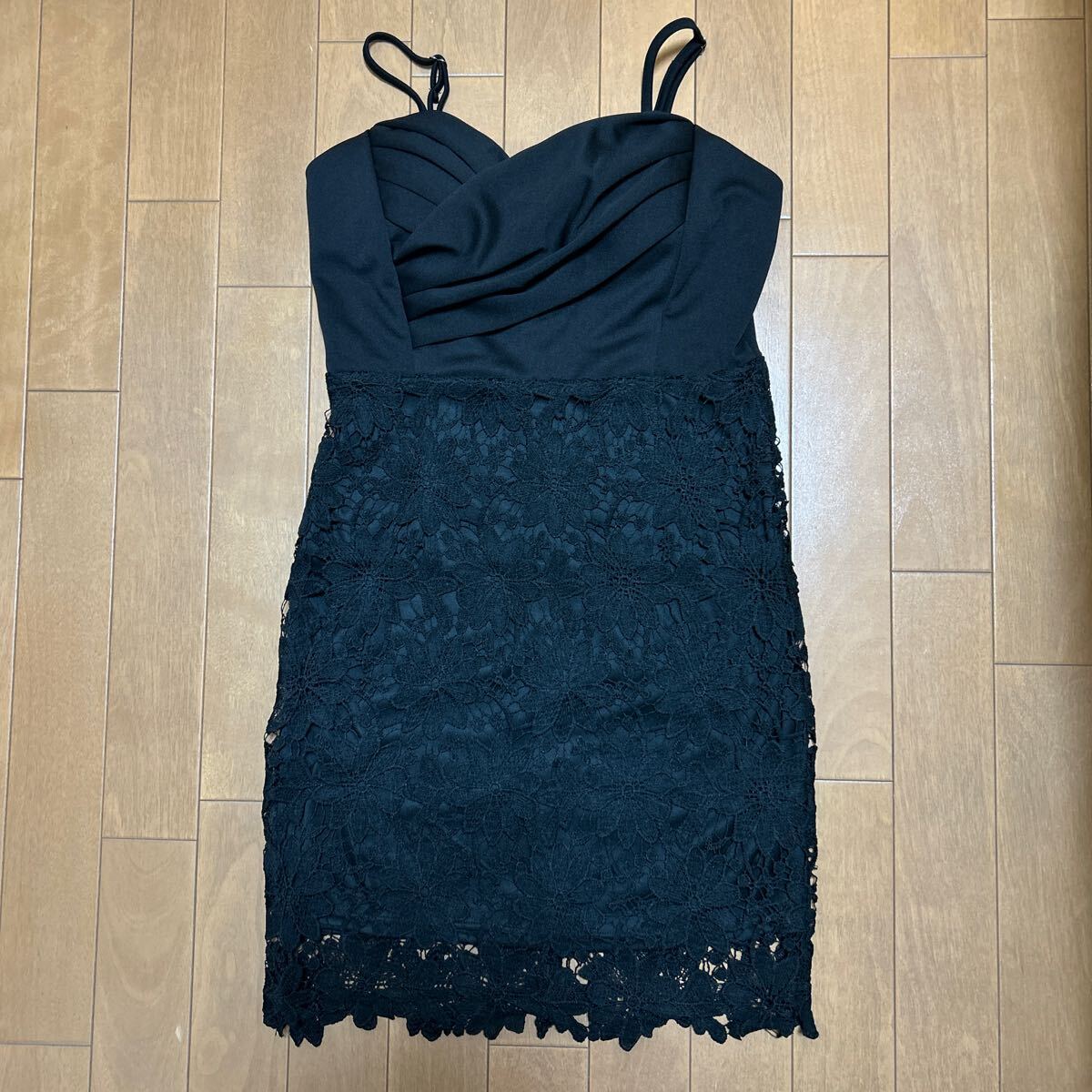 ☆新品、未使用!my Minette by Tikaレースワンピース/ブラック★拍卖