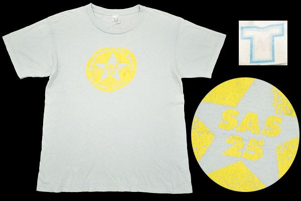 Y-8273★送料無料★SAS 25 サザンオールスターズ Southern All Stars★桑田佳祐 水色 半袖 T-シャツ M拍卖