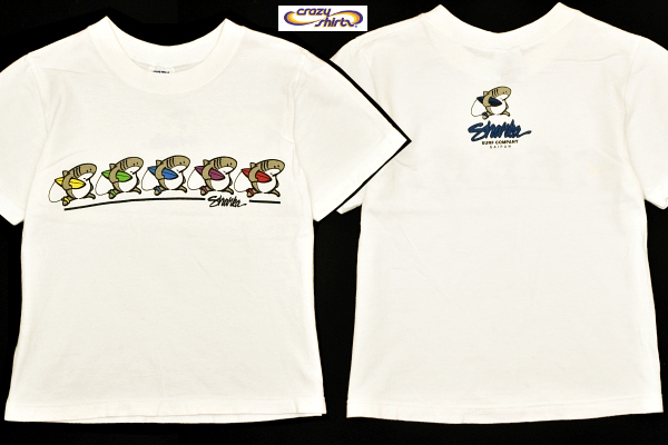 Y-9163★送料無料★crazy shirts HAWAII クレイジーシャツ ハワイ シャーカ SAIPAN サイパン★アメリカ USA製 白 サメ 半袖 T-シャツ S 100拍卖