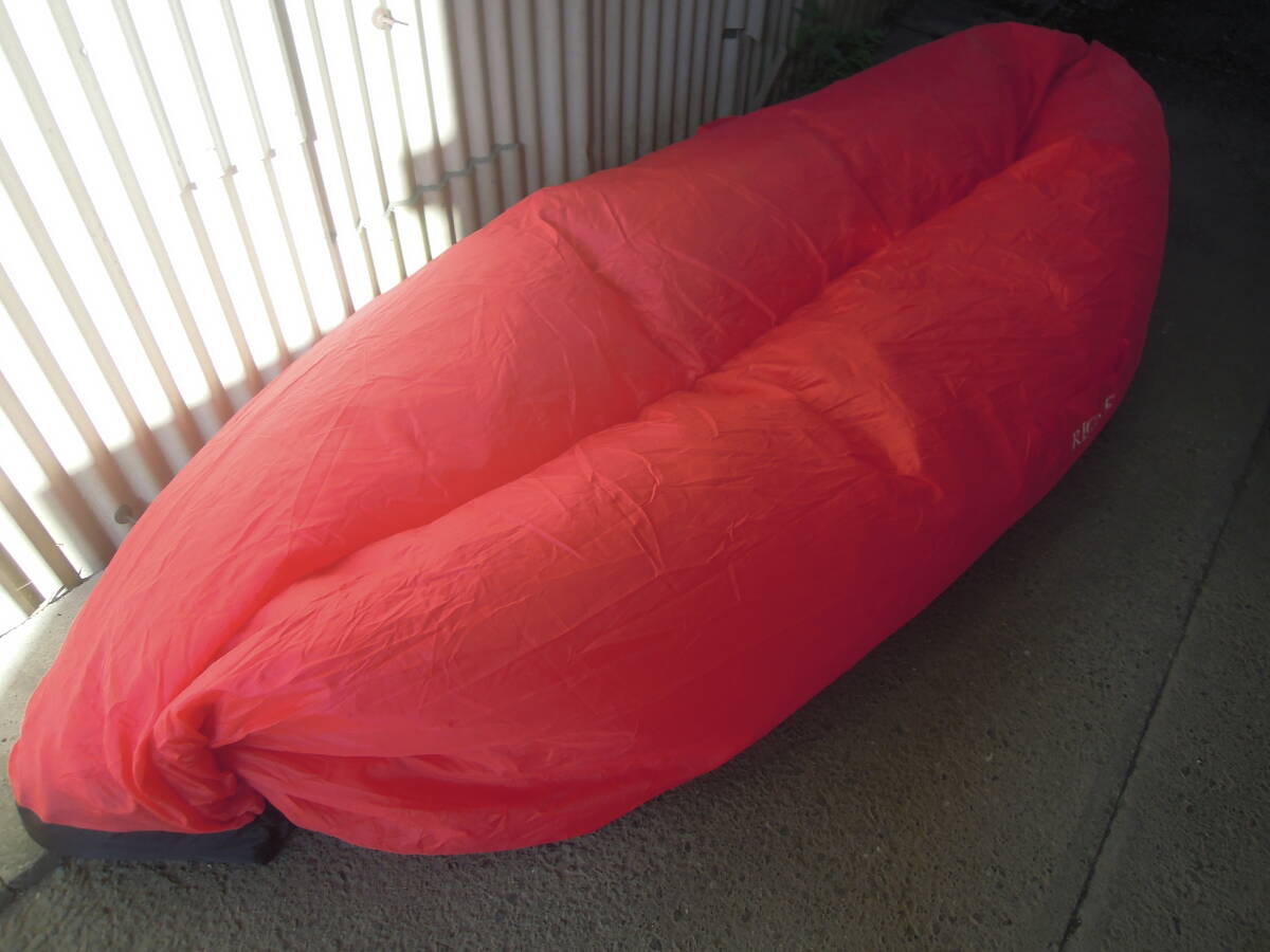 ♪RIORES エアーソファー ベッド キャンプ アウトドア 送料は説明欄※ジャンク品扱い ■80拍卖