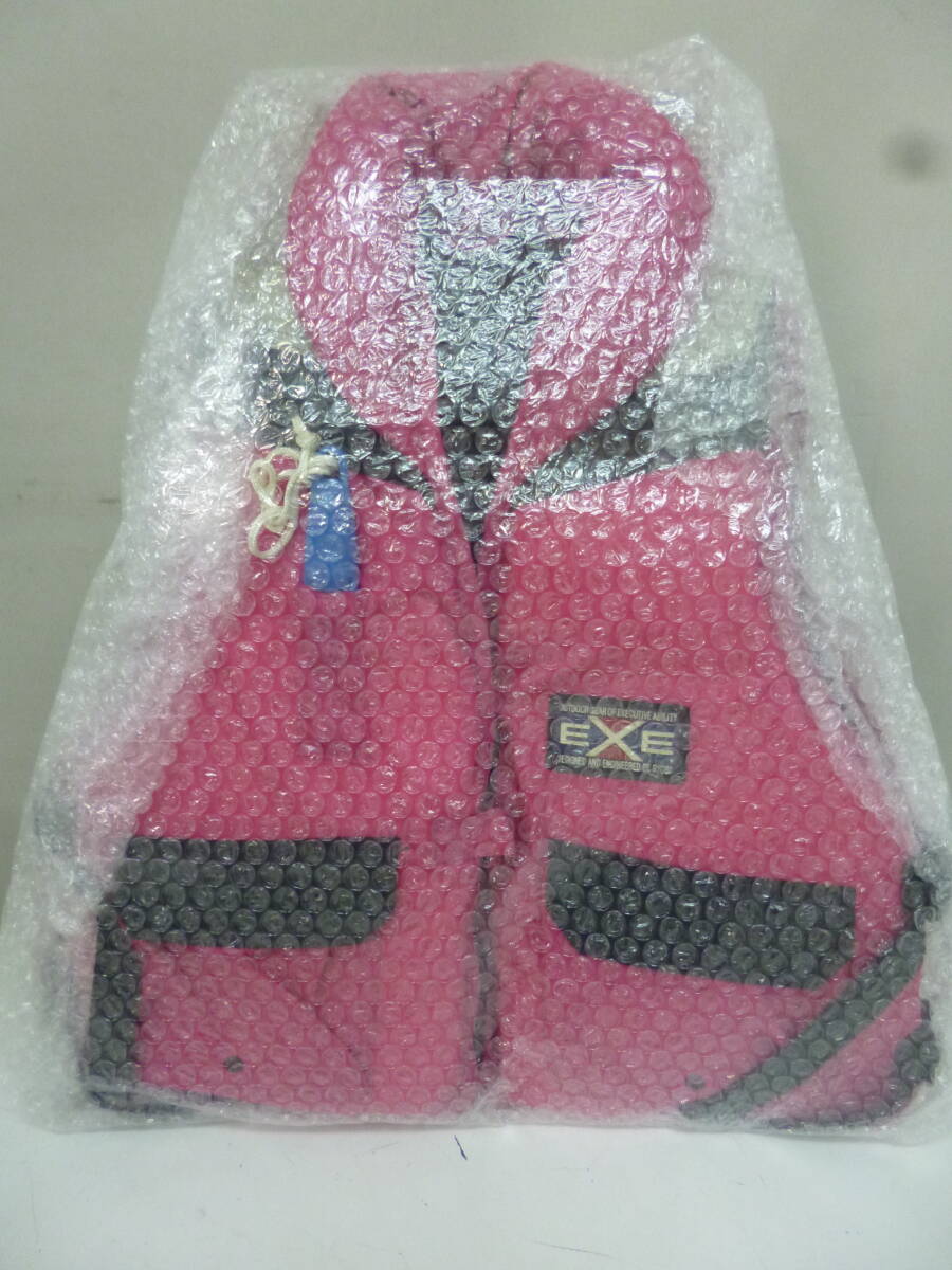 ★87)子供用フローティングベスト・襟付き「RYOBI」笛付き 着丈-40㎝ ※水中動作未確認ジャンク品■80拍卖