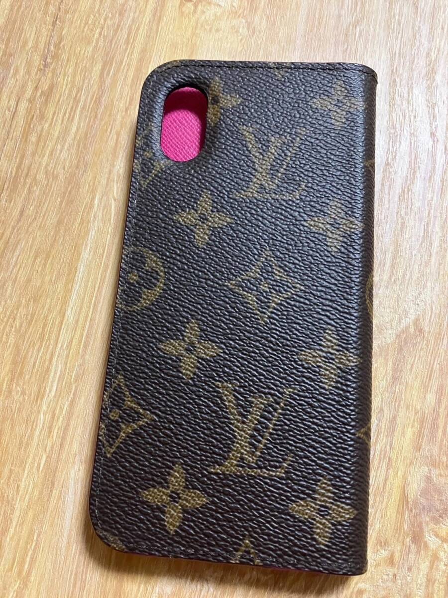 ルイ・ヴィトン モノグラム フォリオ ローズ iPhoneケース M63444 拍卖