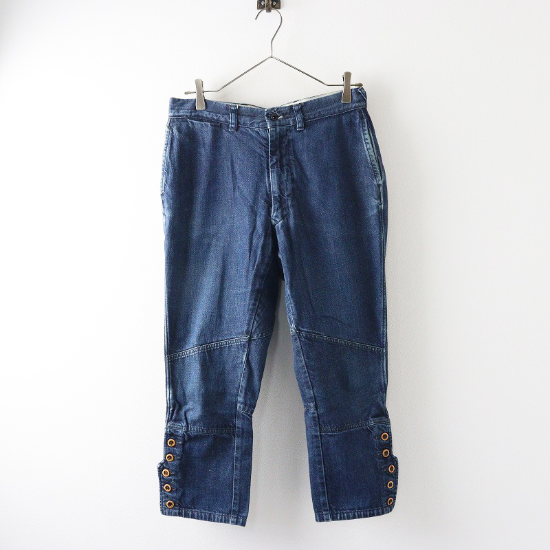 45R 45rpm フォーティファイブアール Bakkurii コットンデニムジョッパーズパンツ 1/インディゴ ブルー 乗馬【2400014495980】拍卖