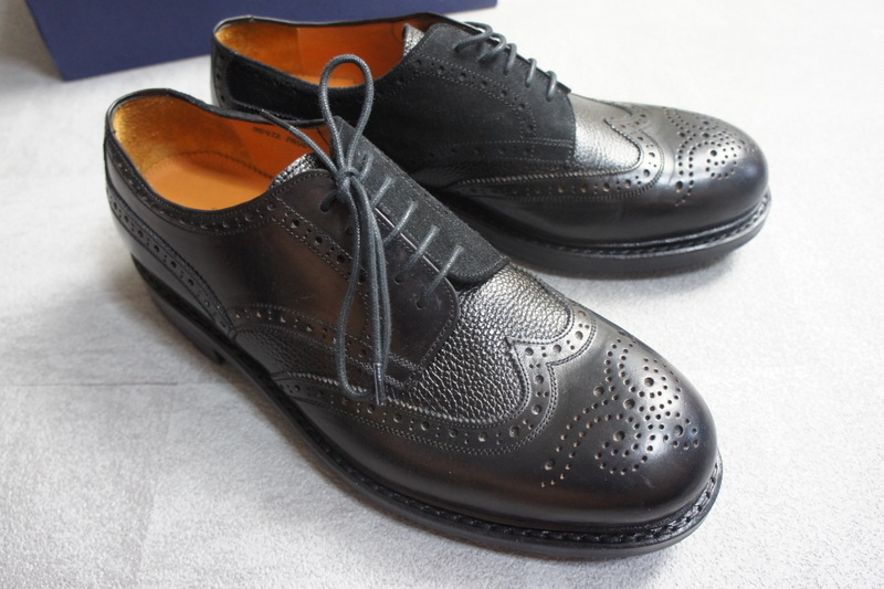 即決新品★ジャランスリワヤ★8 伊勢丹靴博モデルクレイジーパターンウィングチップシューズ 98472 1663 140拍卖