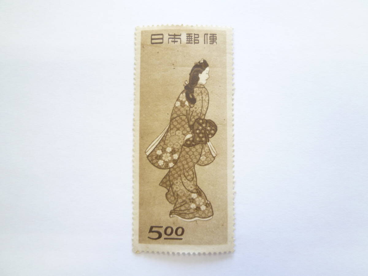 70335◆記念切手 見返り美人 切手趣味週間 昭和23年/1948年 日本切手 レトロ コレクション アンティーク 保管品◆拍卖