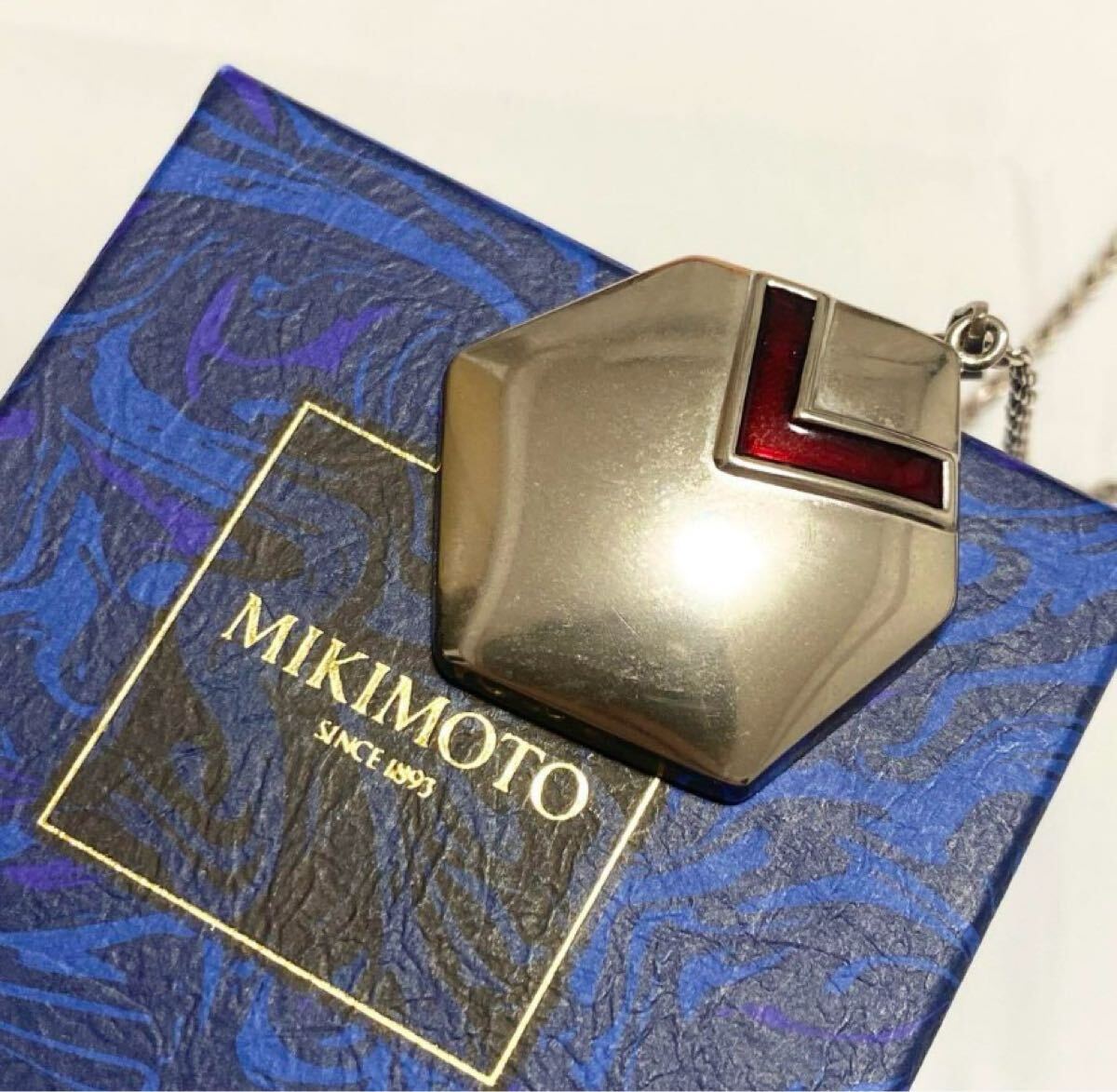 MIKIMOTO ミキモト ネックレス ペンダントトップ アクセサリー シルバー ヴィンテージ silver 925 950 SV necklace accessory jewelry拍卖