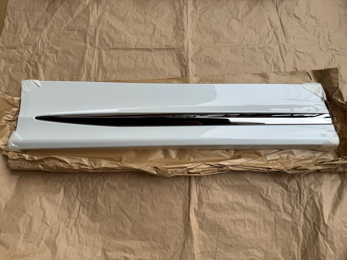 新品 アルファード ヴェルファイア 30 純正 モデリスタ サイドスカート リア 右 スライドパネル カラー 070 AYH30 AGH30 AGH35 GGH30 GGH35拍卖