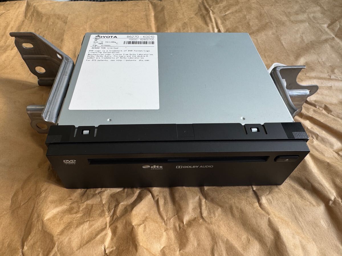 30 アルファード ヴェルファイア 後期 純正 DVD デッキ ディスプレイオーディオ 86270-K0010 agh30 agh35 ggh30 ayh30 拍卖