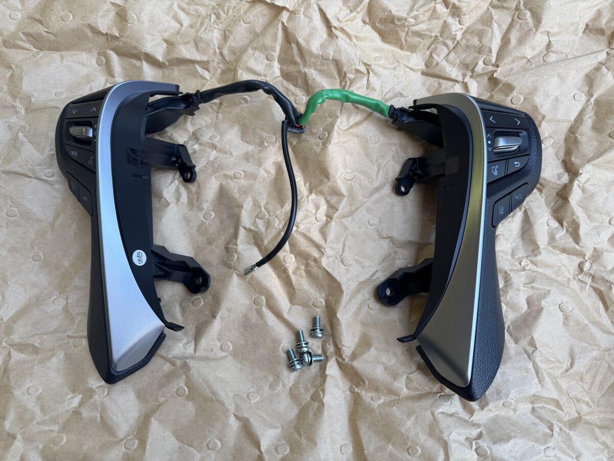 美品 30 アルファード ヴェルファイア 後期 純正ステアリングスイッチ ハンドルリモコン agh30 agh35 ggh30 ayh30拍卖