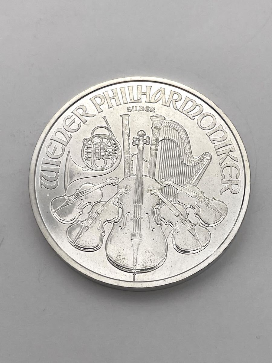 2024 ウィーン銀貨 ウィーン・フィルハーモニー・シリーズ 1.50ユーロ 1オンス 純銀製 品位.9999 ③拍卖