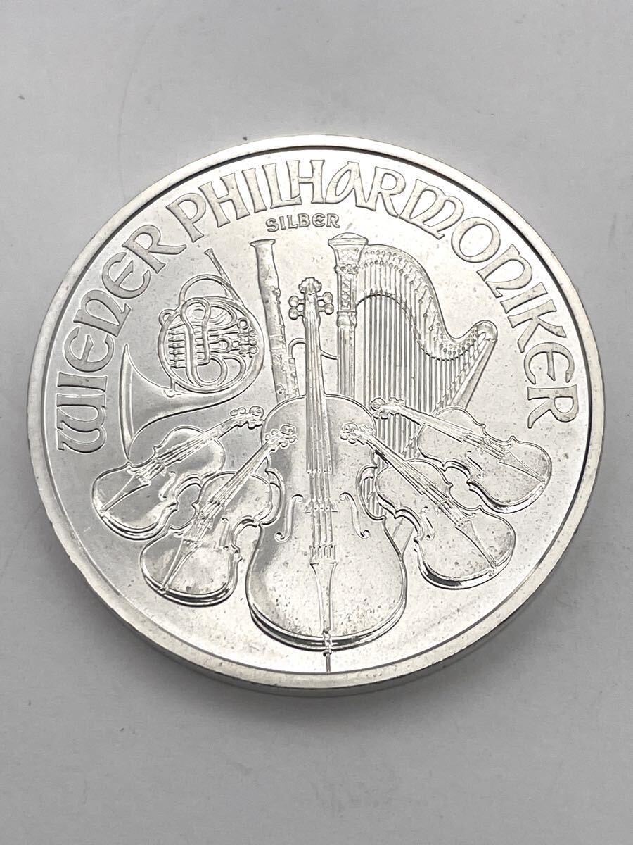 2024 ウィーン銀貨 ウィーン・フィルハーモニー・シリーズ 1.50ユーロ 1オンス 純銀製 品位.9999 ④拍卖