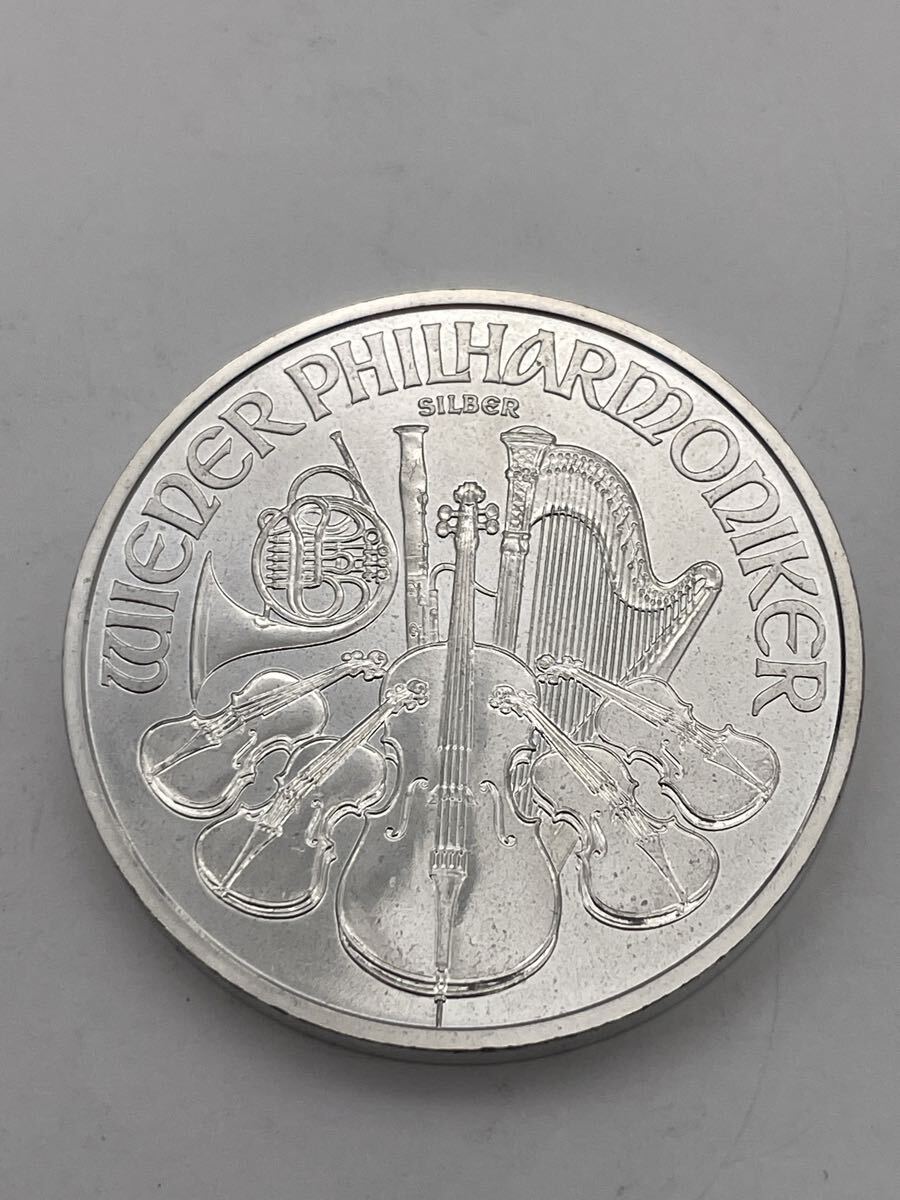 2024 ウィーン銀貨 ウィーン・フィルハーモニー・シリーズ 1.50ユーロ 1オンス 純銀製 品位.9999 ⑦拍卖
