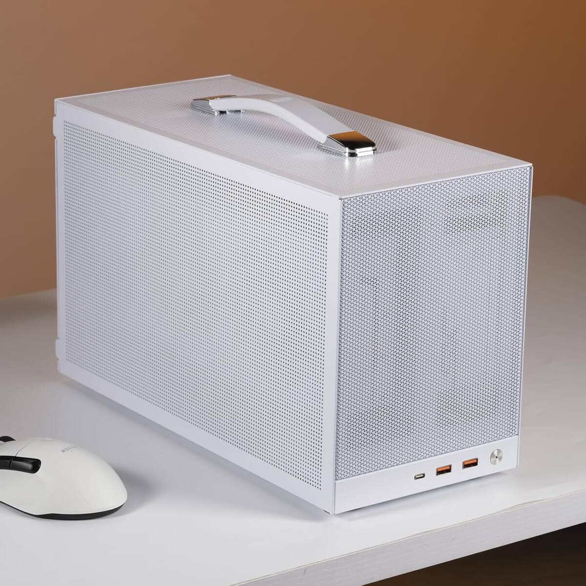 PCCOOLER CPS K101 Mini ITX PCケース + LEDMOMO グラフィックカードクーラー 拍卖