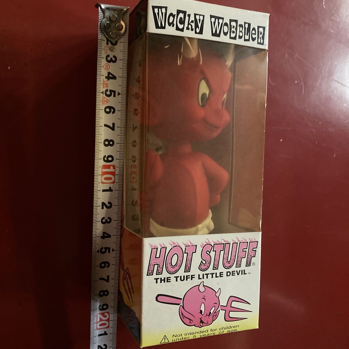 新品当時物HOT STUFF ホットスタッフ ファンコ ワッキーワブラー バブル ボビングヘッド 首振り FUNKO デビル ペパーミント マッコイ 東洋拍卖