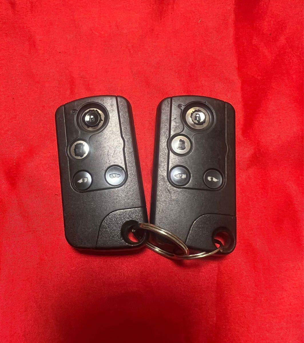 ホンダ HONDA 純正 スマートキー 4つボタン エリシオン 等 【刻印 72147-SJK-N21】【H刻印】追跡あり・匿名配送 2 セット(157)拍卖