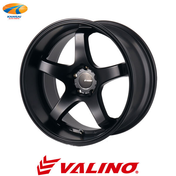 VALINO ヴァリノ 武将×Advanti RACING GV117D ホイール 17インチ×9.5J 5H 114.3 ±0 マットブラック 4本拍卖
