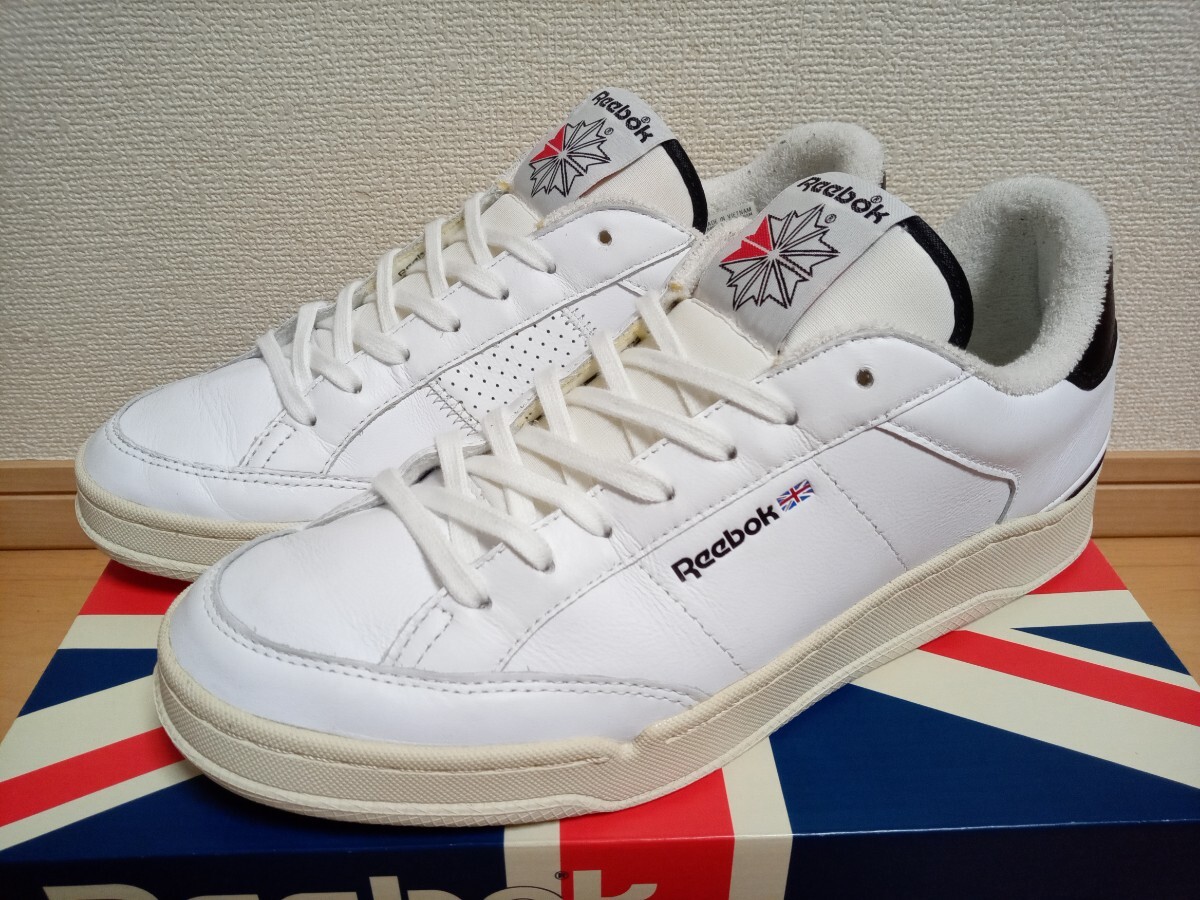 リーボック ADコート 28.5cm ホワイト ブラック拍卖