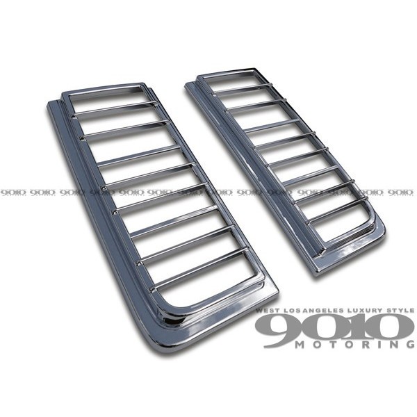 HUMMER/ハマー H2 クローム メッキ テールライトカバー TLC-HM69拍卖