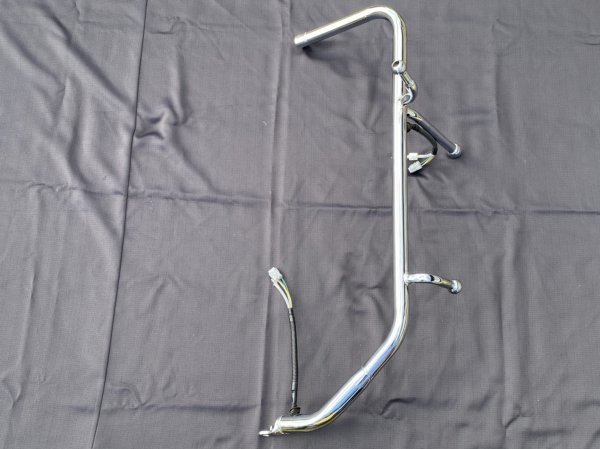 ● 新品: 新品 ISUZU いすゞ ファイブスターギガ メッキ ミラーステー カバー 【助手席側】 熱線配線&電動ミラータイプ式 【I-7】拍卖