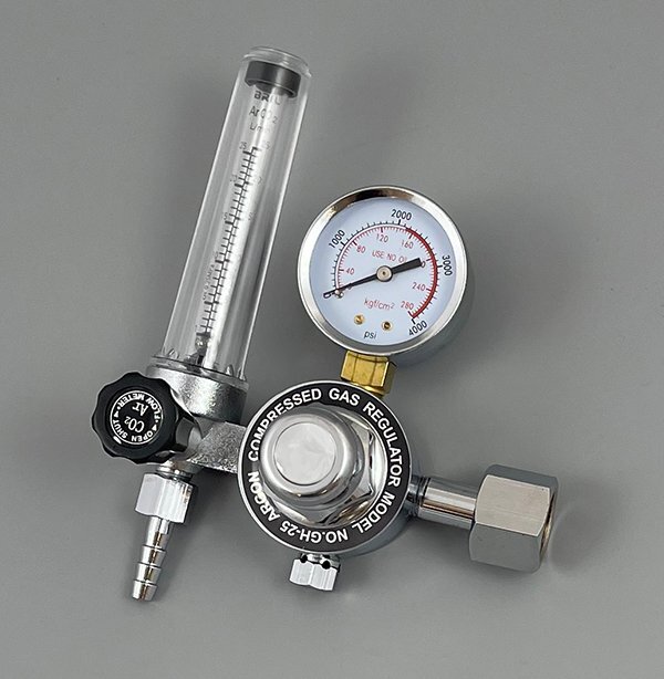 アルゴンガス 調整器 アルゴンガスメーター TIG溶接 流量計 圧力計 レギュレーター 4217拍卖
