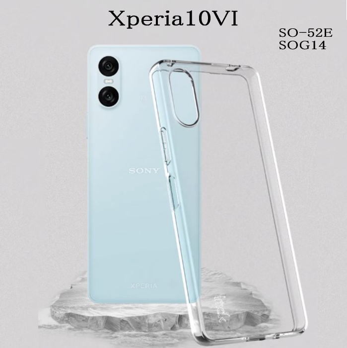 Xperia 10VI TPUクリアケース SO-52E/SOG14拍卖
