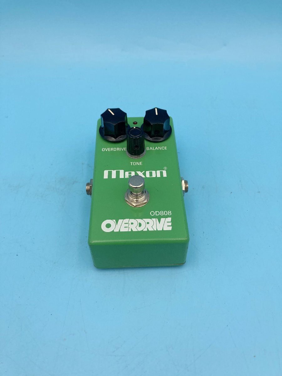 F516◎MAXON OVERDRIVE OD-808 マクソン オーバードライブ エフェクター 音出しOK【動作品】250618拍卖