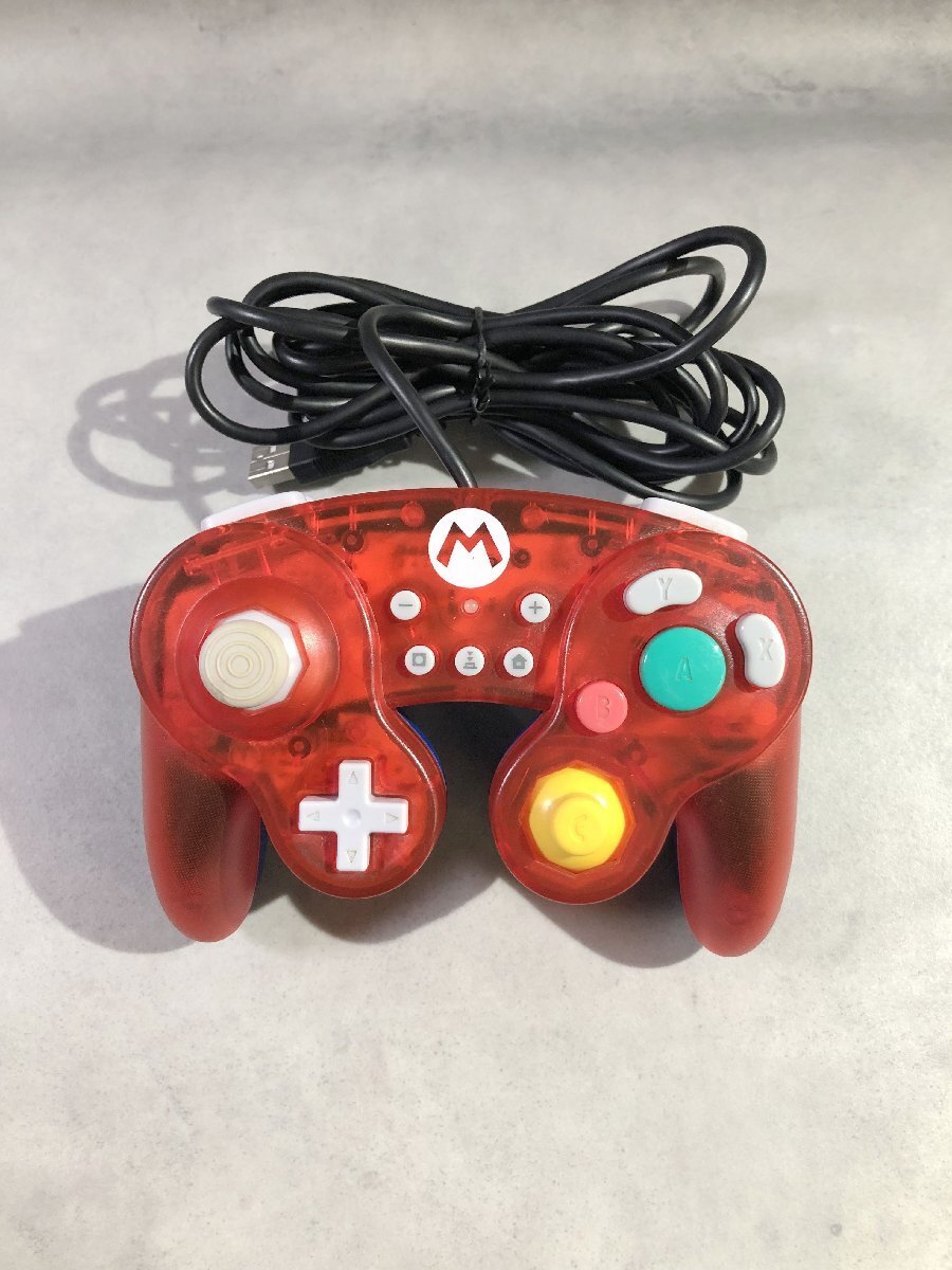 OK10090◇ ニンテンドースイッチHORI ホリ クラシックコントローラー for Nintendo Switch コントローラー CONTROLLER NSW-107 マリオ MARI拍卖