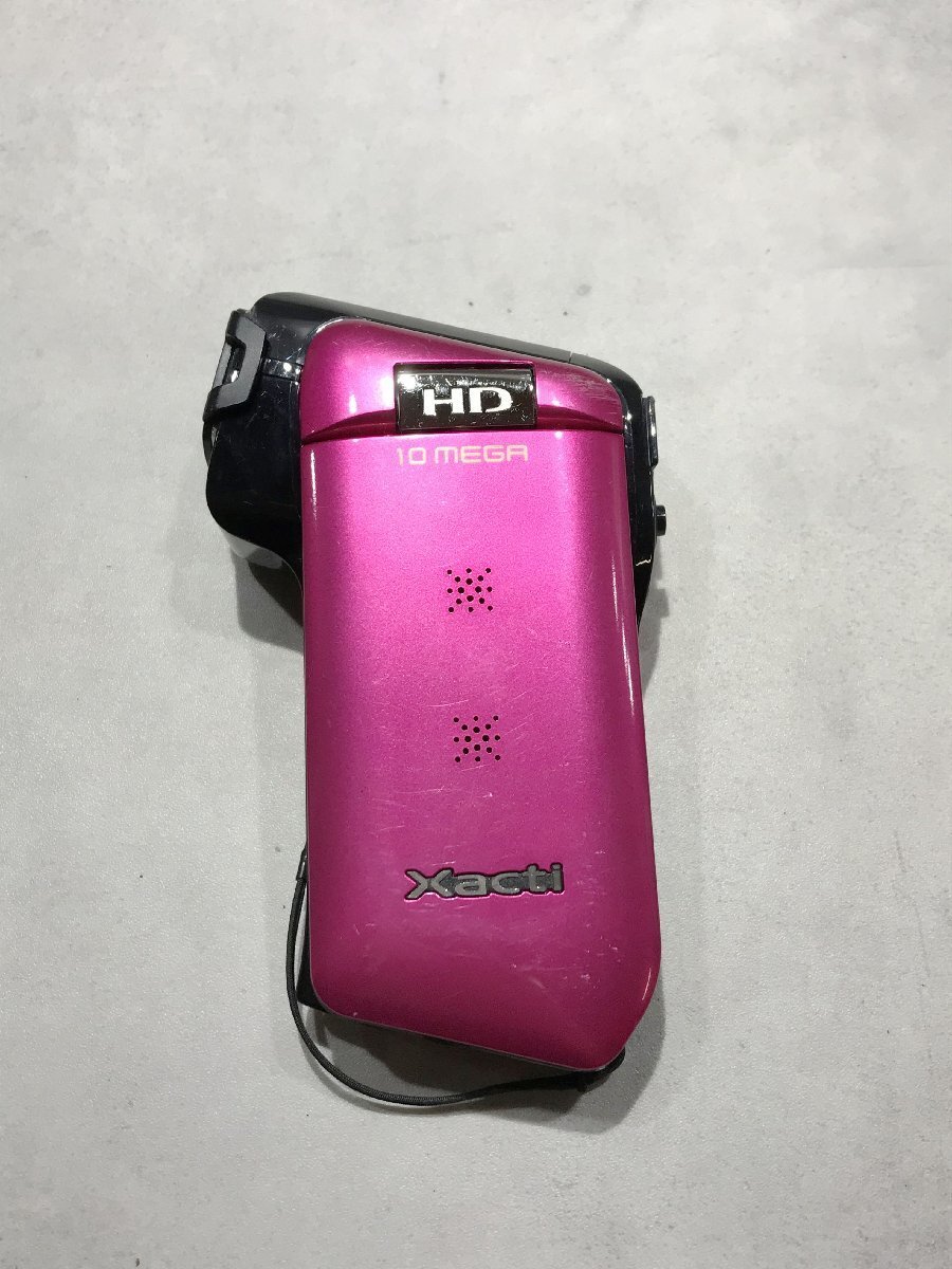 S9059◇SANYO デジタルビデオカメラ デジタルムービーカメラ Xacti DMX-CG10型 MPEG-4 AVC/H.264 電池 DB-L80 CG10【動作品】241210拍卖