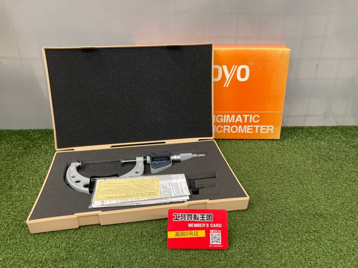 【中古品】【0926】ミツトヨ(mitutoyo) 直進式歯厚マイクロメータ PDM-100MX 369-253-30 ITNQD1MTBMRK拍卖