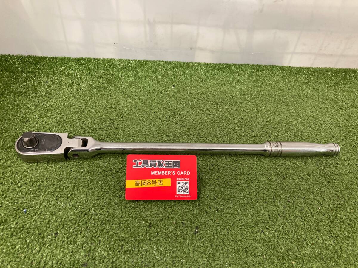 【中古品】【0926】★Snap-on(スナップオン) ロック付フレックスヘッドラチェット SX936 ITDJYT3UVGBG拍卖