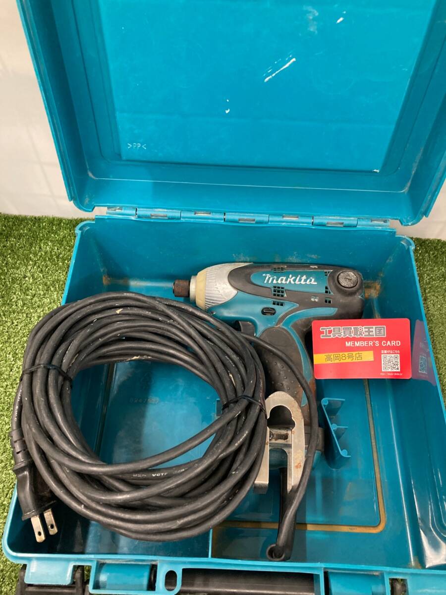 【中古品】【0926】★makita(マキタ) インパクトドライバ 100v 6955SPK ITQLK536YLQG拍卖