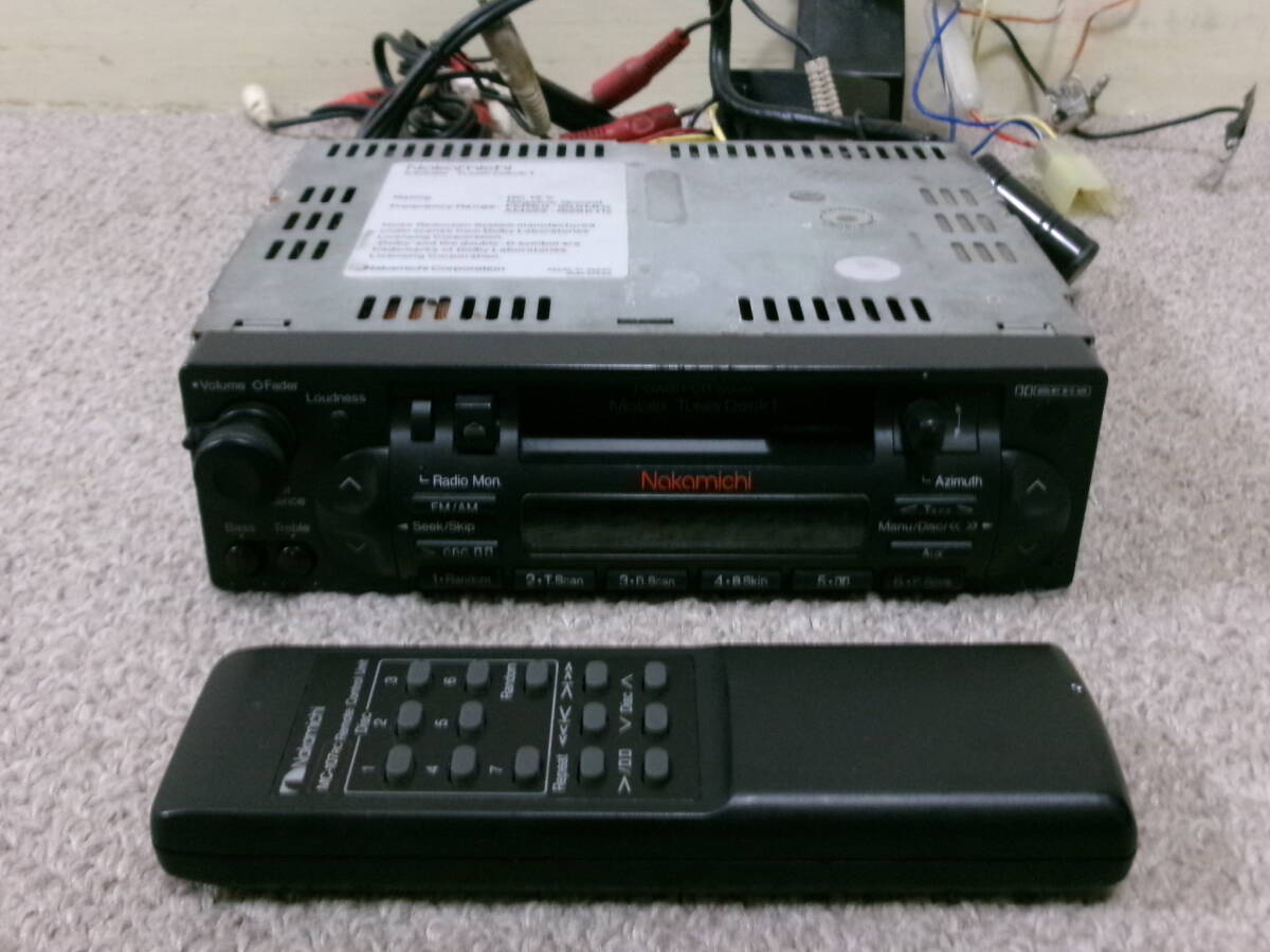 【カセットチューナー/上位モデル】Nakamichi mobile Tuner Deck1 美品良好 アジマス調整機能付 この機会にいかがでしょうか拍卖