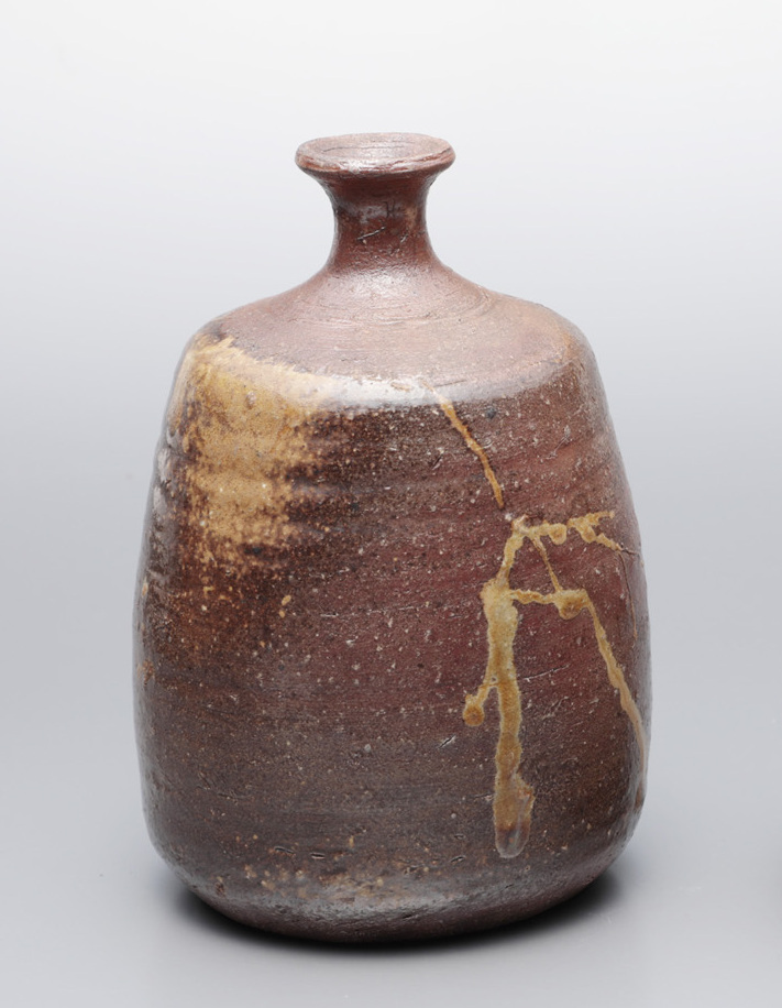 古備前 伏せ焼 徳利拍卖